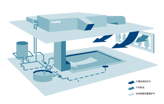 恒溫除濕系統給室內游泳池帶來了什么？